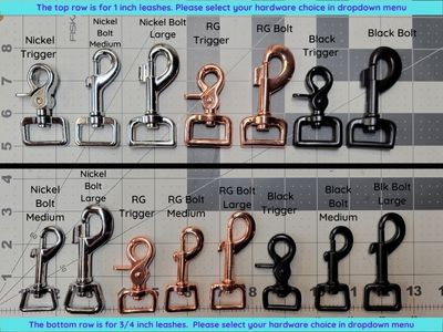 1" Wide Biothane Leash in Single Colour or 2 Tone Color, Waterproof Leash, Vegan Leather Leash, Easy to Clean Leash