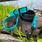 1" or 3/4" Collar/Leash Biothane Set in Single Colour or 2 Tone Leash (Choice of 3/4" or 1" Leash)