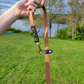 Hands Free Leash with Solid Brass Hardware