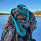 3/4" Wide Biothane Leash Single Color, Waterproof Leash, Vegan Leather Leash