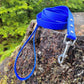 3/4" Wide Biothane Leash Single Color, Waterproof Leash, Vegan Leather Leash